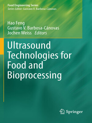 cover image of Ultrasound Technologies for Food and Bioprocessing